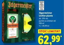 Lidl Jägermeister Lichior plante Ofertă