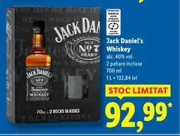 Lidl Jack Daniel's Whiskey Ofertă