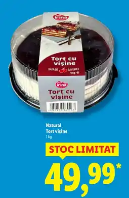 Lidl Natural Tort vişine Ofertă