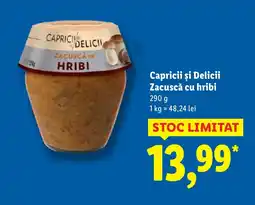 Lidl Capricii şi Delicii Zacuscă cu hribi Ofertă