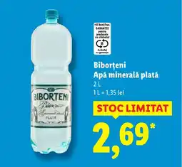 Lidl Biborţeni Apă minerală plată Ofertă