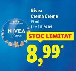 Lidl Nivea Cremă Creme Ofertă