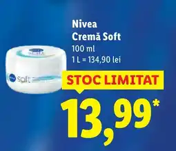 Lidl Nivea Cremă Soft Ofertă