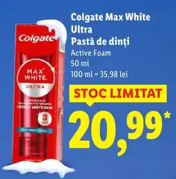 Lidl Colgate Max White Ultra Pastă de dinți Ofertă