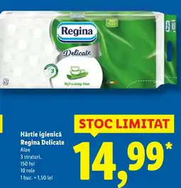 Lidl Hârtie igienică Regina Delicate Ofertă