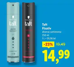 Lidl Taft Fixativ Ofertă
