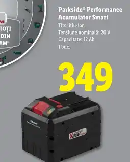 Lidl Parkside® Performance Acumulator Smart Ofertă