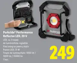 Lidl Parkside® Performance Reflector LED, 20 V Ofertă