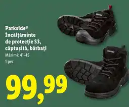 Lidl Parkside Încălţăminte de protecţie S3, căptuşită, bărbați Ofertă