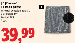 Lidl Esmara® Fustă cu paiete Ofertă