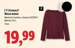 Lidl Esmara® Bluzǎ damă Ofertă
