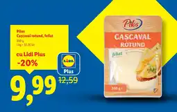 Lidl Pilos Cascaval rotund, feliat Ofertă