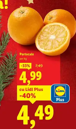 Lidl Portocale Ofertă