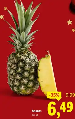Lidl Ananas Ofertă