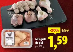 Lidl Mix grill de pui Ofertă