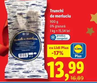 Lidl Trunchi de merluciu Ofertă