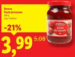 Lidl Baresa Pastă de tomate Ofertă