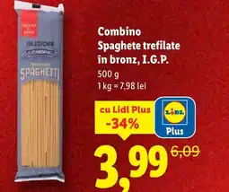 Lidl Combino Spaghete trefilate în bronz, I.G.P. Ofertă