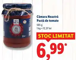 Lidl Cămara Noastră Pastă de tomate Ofertă
