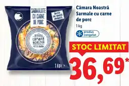 Lidl Cămara Noastră Sarmale cu carne de porc Ofertă