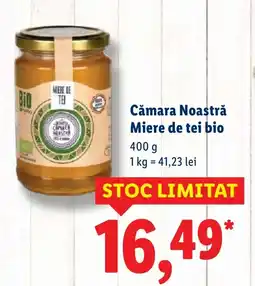 Lidl Cămara Noastră Miere de tei bio Ofertă