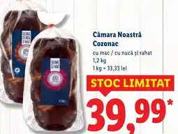 Lidl Cămara Noastră Cozonac Ofertă