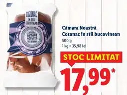 Lidl Cămara Noastră Cozonac în stil bucovinean Ofertă