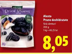 Lidl Alesto Prune deshidratate fără sâmburi Ofertă