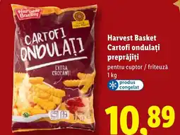 Lidl Harvest Basket Cartofi ondulaţi preprăjiţi Ofertă