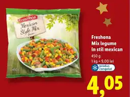 Lidl Freshona Mix legume în stil mexican Ofertă