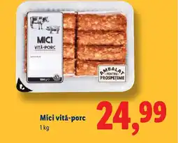 Lidl Mici vitǎ-porc Ofertă
