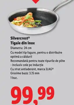 Lidl Silvercrest Tigaie din inox Ofertă