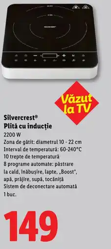 Lidl Silvercrest Plită cu inducție Ofertă