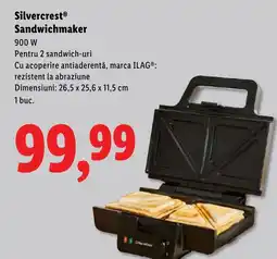 Lidl Silvercrest Sandwichmaker Ofertă