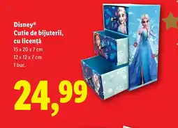 Lidl Disney Cutie de bijuterii, cu licenţă Ofertă