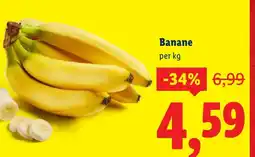 Lidl Banane Ofertă