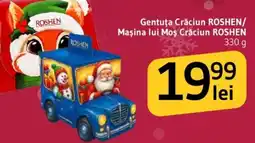Supeco Gentuța Crăciun ROSHEN/ Maşina lui Moș Crăciun ROSHEN Ofertă