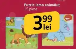 Supeco Puzzle lemn animǎluţ Ofertă