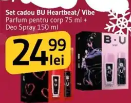 Supeco Set cadou BU Heartbeat/ Vibe Ofertă