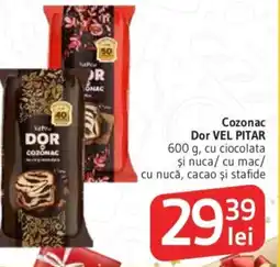 Supeco Cozonac Dor VEL PITAR Ofertă