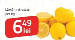 Supeco Lămâi netratate Ofertă