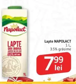Supeco Lapte NAPOLACT Ofertă