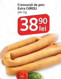 Supeco Crenvursti de porc Extra CAROLI Ofertă