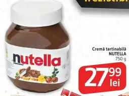 Supeco Cremă tartinabilǎ NUTELLA Ofertă