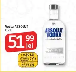Supeco Vodca ABSOLUT Ofertă