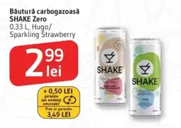 Supeco Băutură carbogazoasă SHAKE Zero, Hugo/ Sparkling Strawberry Ofertă