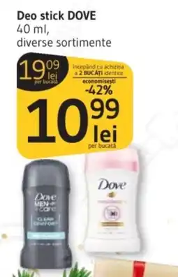 Supeco Deo stick DOVE Ofertă