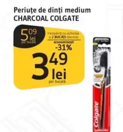 Supeco Periuțe de dinți medium CHARCOAL COLGATE Ofertă