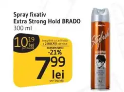 Supeco Spray fixativ Extra Strong Hold BRADO Ofertă