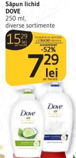 Supeco Săpun lichid DOVE Ofertă